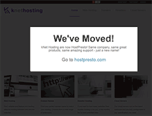 Tablet Screenshot of knethosting.co.uk